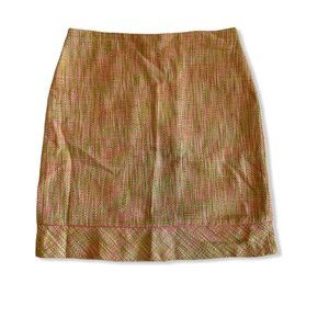 NWOT Sigrid Olsen Sz 8 Skirt Straight Lined